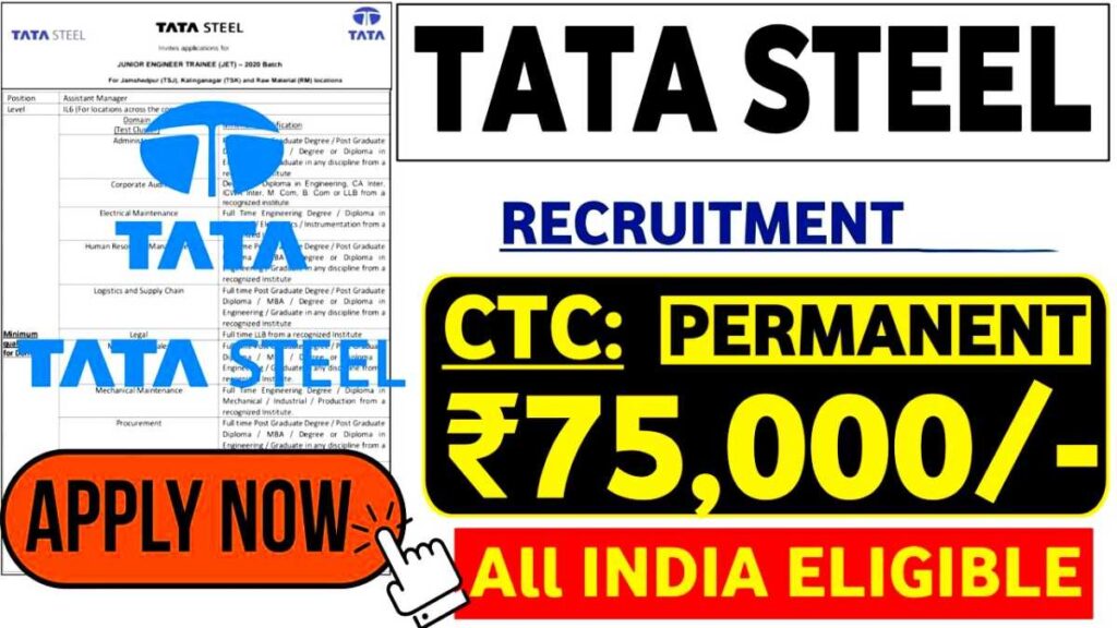 Tata Steel India Careers