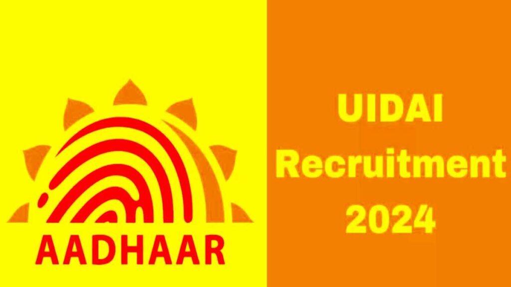 UIDAI Job Apply Here